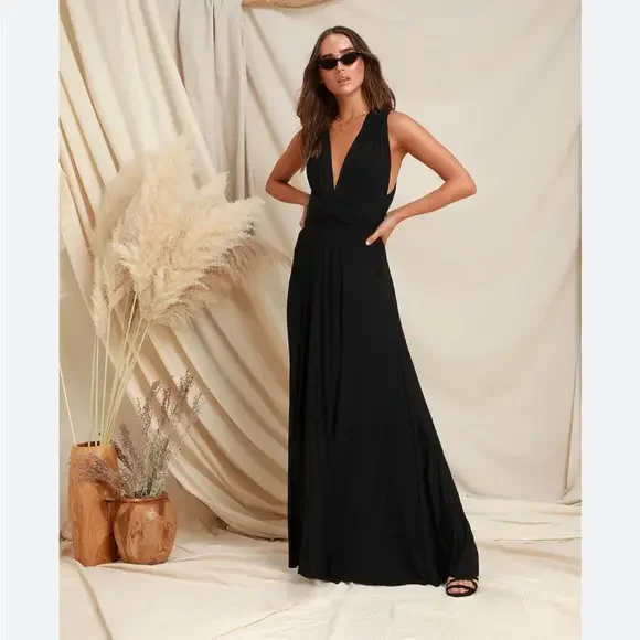 Black Maxi Dress | Womens | Small | Lulus
